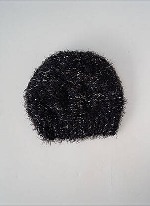 Bonnet noir 3 POMMES fille