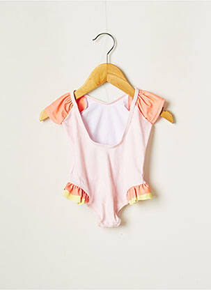 Maillot de bain 1 pièce rose 3 POMMES fille
