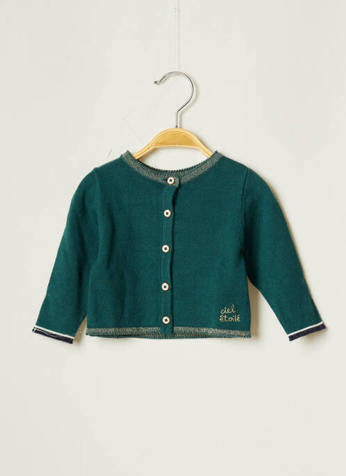 Fine maille vert ABSORBA pour fille