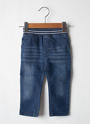 Jeans coupe droite bleu 3 POMMES fille