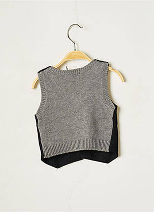 Gilet sans manche noir JEAN BOURGET garçon