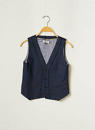 Gilet sans manche bleu marine JEAN BOURGET garcon