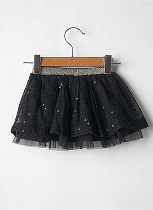 Jupon /fond de robe noir 3 POMMES fille