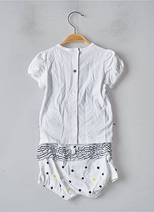 Ensemble haut/bas blanc ABSORBA enfant
