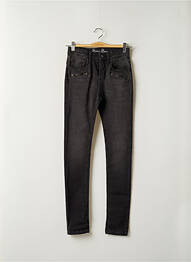 Jeans coupe slim noir BECKARO fille