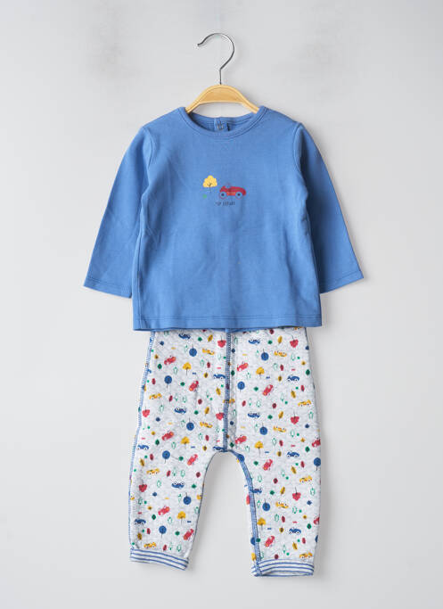 Ensemble haut/bas bleu ABSORBA pour enfant