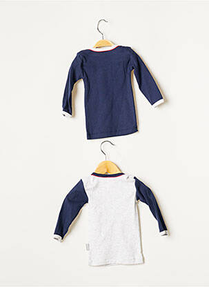 Chemise manches longues gris ABSORBA garçon