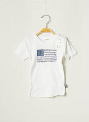 T-shirt blanc ABSORBA pour garçon seconde vue