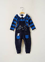 Ensemble haut/bas bleu marine ABSORBA garcon
