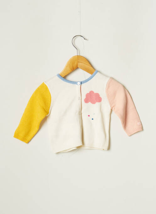 Gilet ecru CATIMINI pour fille