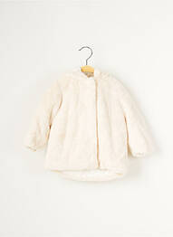 Manteau court ecru ABSORBA fille