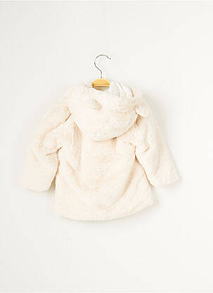 Manteau court ecru ABSORBA fille