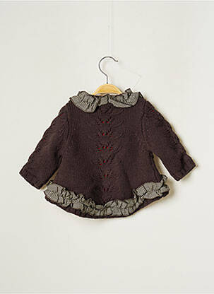 Manteau long beige CATIMINI fille