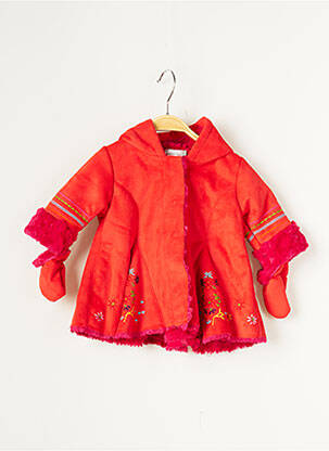 Blouson orange CATIMINI fille