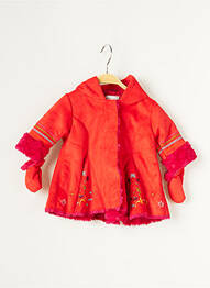 Blouson orange CATIMINI fille