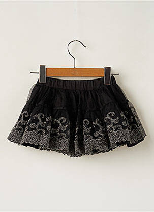 Jupon /fond de robe noir CATIMINI fille