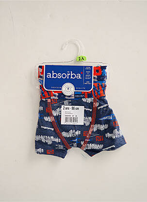 Boxer bleu ABSORBA garçon