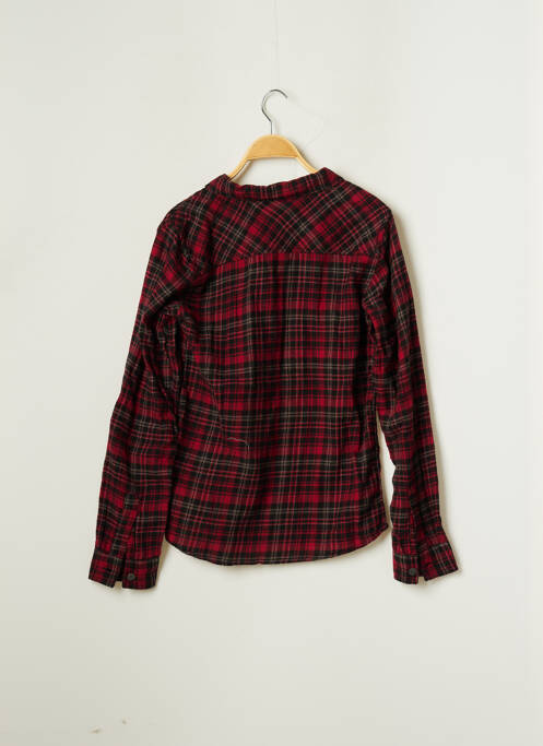 Chemise manches longues bordeaux BECKARO pour garçon