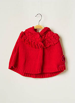 Poncho rouge CATIMINI pour fille