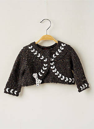 Gilet noir CATIMINI fille