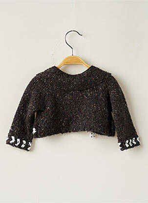 Gilet noir CATIMINI fille