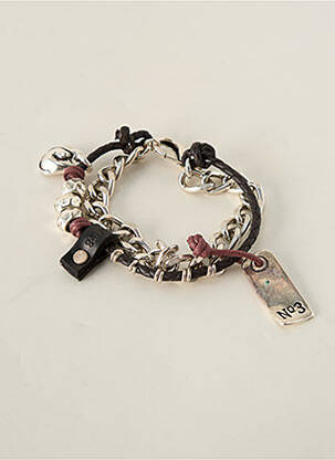 Bracelet gris N°3 homme