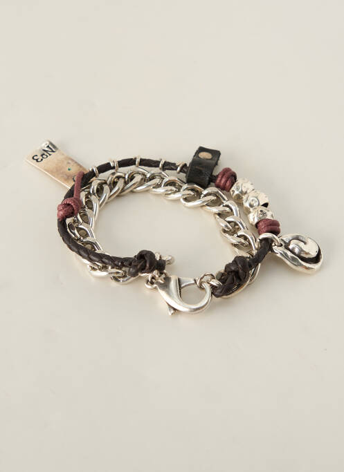 Bracelet gris N°3 pour homme