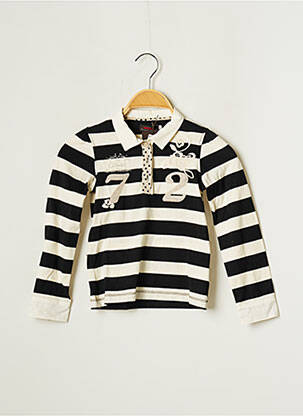 Polo noir CATIMINI fille