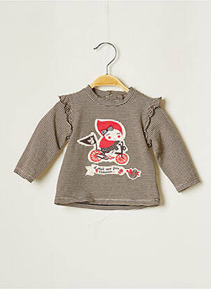 T-shirt noir CATIMINI fille