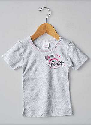 T-shirt gris ABSORBA pour fille