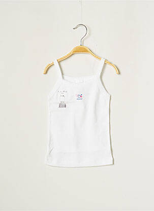 T-shirt blanc ABSORBA fille