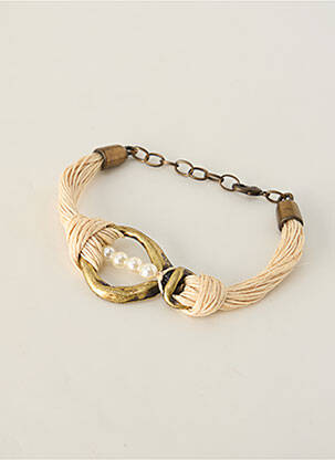 Bracelet beige N°3 femme