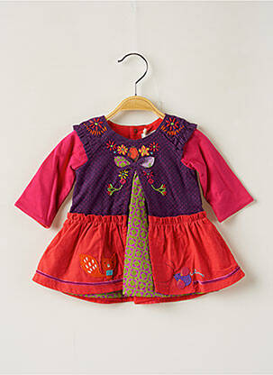 Robe courte chair CATIMINI fille