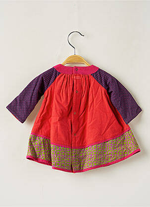 Robe courte orange CATIMINI fille