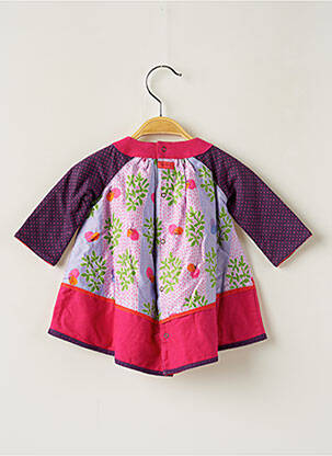Robe courte violet CATIMINI fille