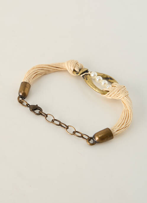 Bracelet beige N°3 femme