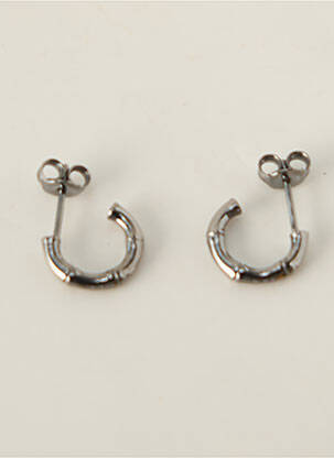 Boucles d’oreilles noir N°3 femme