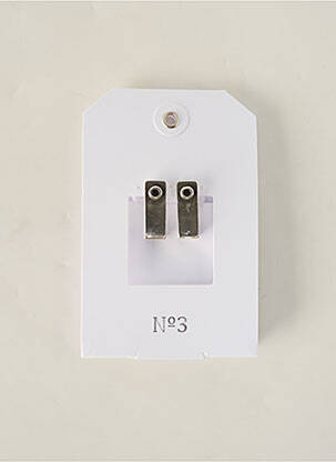 Boucles d’oreilles gris N°3 femme