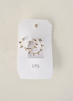 Boucles d’oreilles or N°3 femme