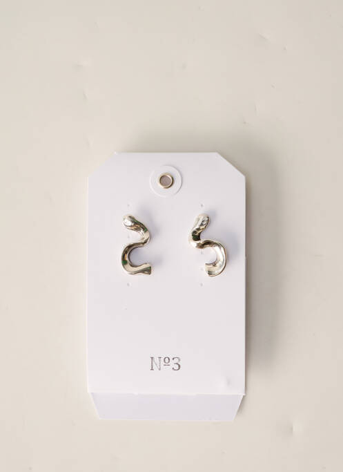 Boucles d’oreilles or N°3 pour femme