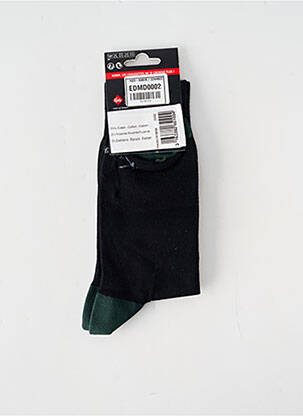 Chaussettes noir KINDY homme