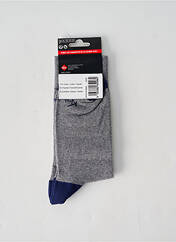 Chaussettes gris KINDY pour homme seconde vue