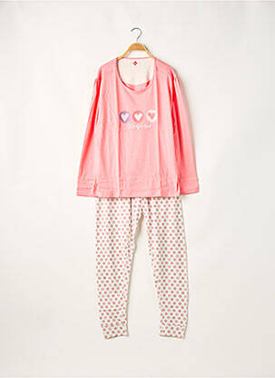 Pyjama rose KINDY pour femme