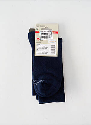 Chaussettes bleu marine KINDY homme