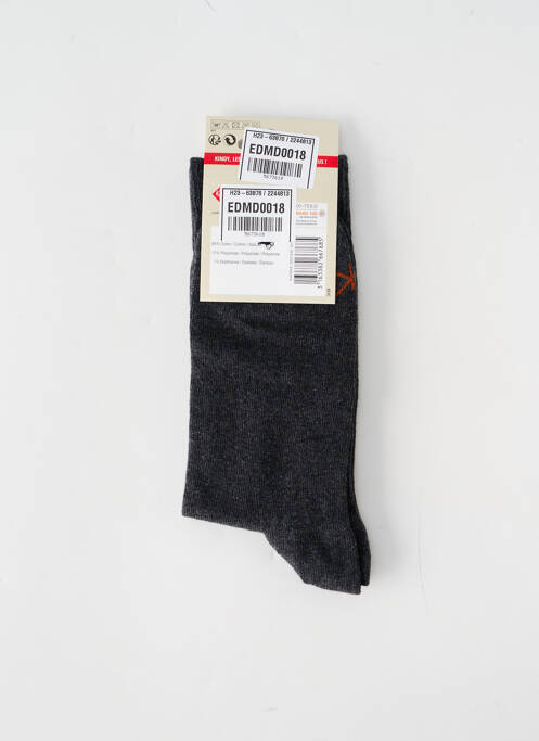Chaussettes gris KINDY pour homme