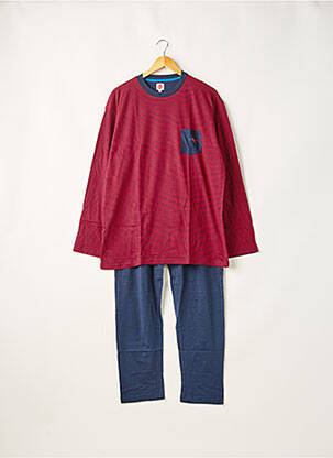 Pyjama rouge KINDY pour homme