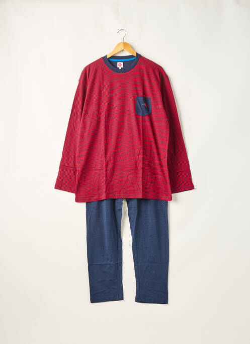 Pyjama rouge KINDY pour homme