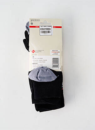 Chaussettes noir KINDY homme