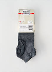 Chaussettes gris KINDY pour homme seconde vue