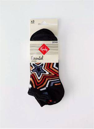 Chaussettes noir KINDY pour femme